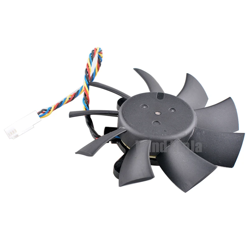 4Pin Dual Ball Bearing Cooling Fan AFB0812MB-00 75mm Diameter Hole Spacing 43mm DC12V 0.60A for Integrated CPU Graphics Card