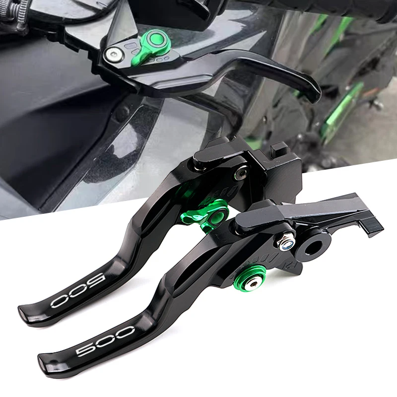 

For Kawasaki Eliminator 500 NINJA 500 Z500 Ninja500 2023-2026+ Brake Clutch Lever Motorcycle CNC Adjustable Brake Clutch Levers