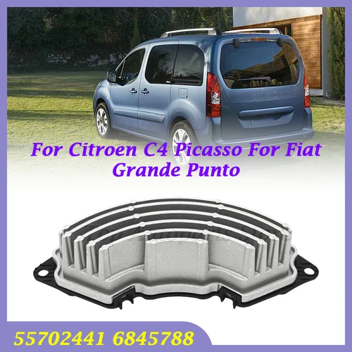 Imagen 2 del producto 6441CE 77366112 A 43001400 Reemplazo del resistencia del ventilador del calentador 55702441 6845788 A 43000900 Para Citroen C4 Picasso Grand I Peugeot