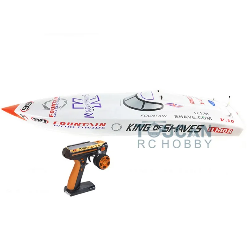 

G26IP1 ARTR-RC Fiber Glass 26CC Gasoline Racing Speed RC Boat W/ Propeller/Water Cooling system/Radio System White THZH0073