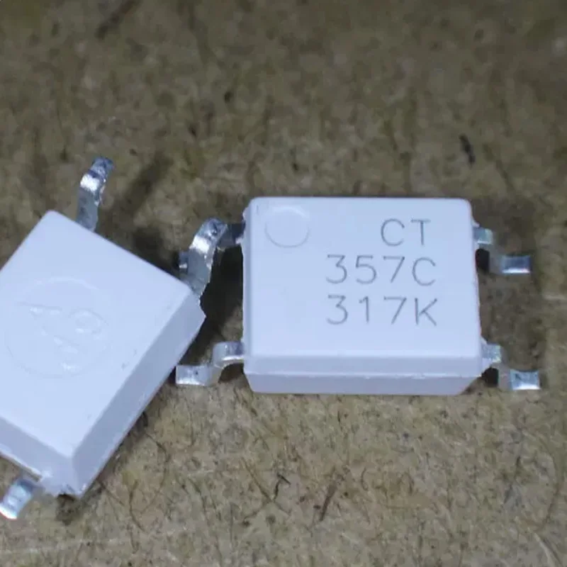 10Pcs New Original Ct357C Sop-4 Photoelectric Isolator Chip