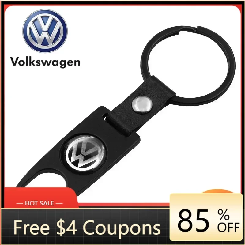 

New Hot 2025 New For Volkswagen CC Golf 4 6 7 GTI Tiguan Passat B5 B6 B7 Jetta MK5 MK6 Car Wheel Tire Valve Stems Cap With Ke