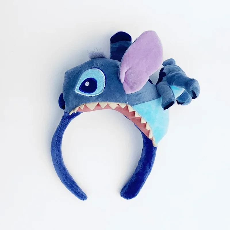 Disney Cartoon Hair Band Stitch Headband Hair Cover Card Wash Makeup Headdress