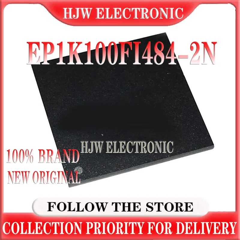 

1PCS EP1K100FI484-2N EP1K100FI484-2 EP1K100FI484 EP1K100FI IC FPGA 333 I/O 484FBGA New and Original