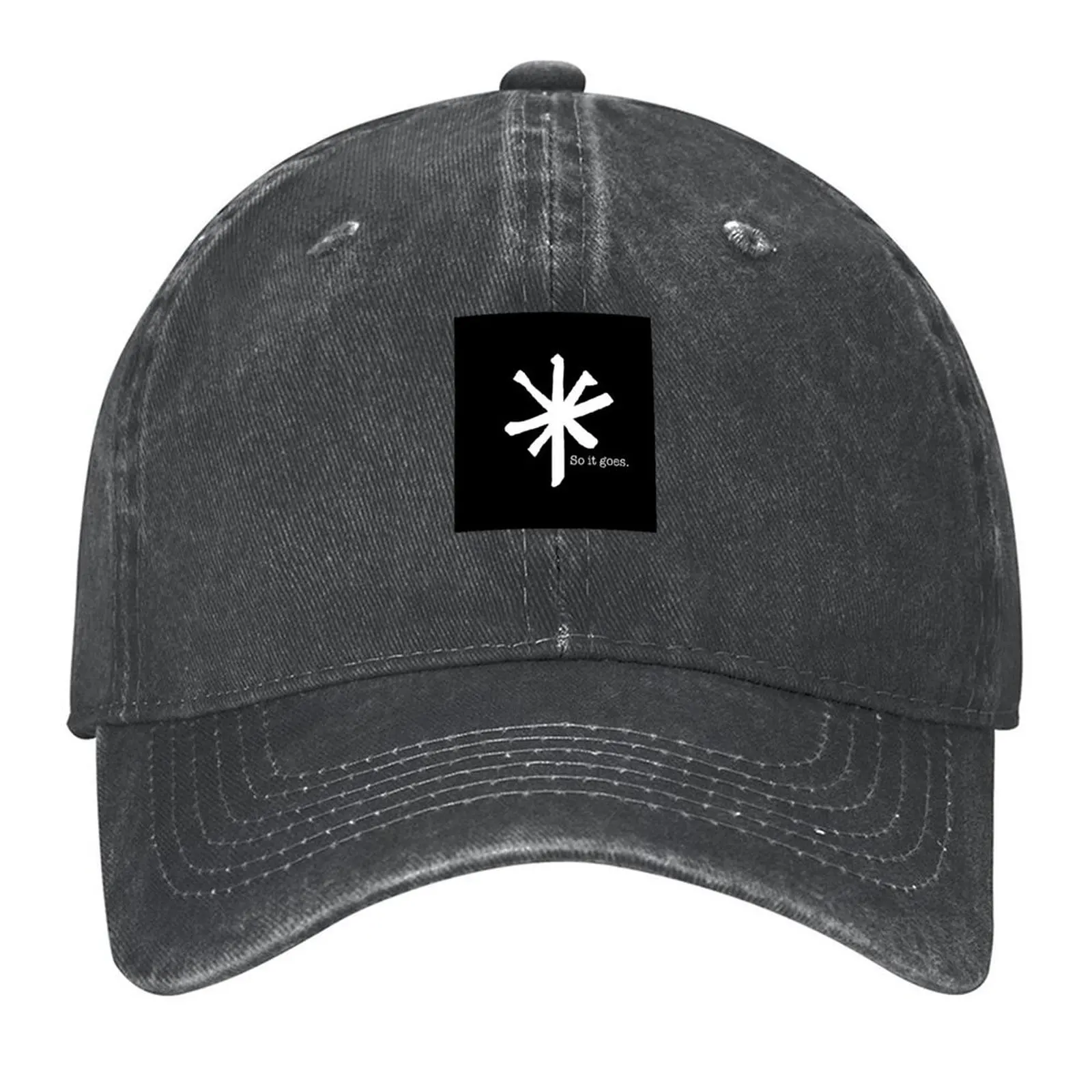 

Vonnegut Astrix So It Goes Baseball Cap Beach Golf Cap Big Size Hat Hip Hop Hats For Women Men's