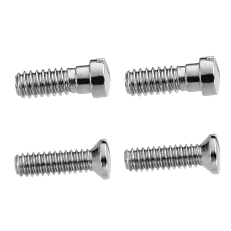 Front Face Cover Back Cover Screw for Cartier Santos Male Female Metal Flat Screws Stainless Steel Small Screw Watch Accessories