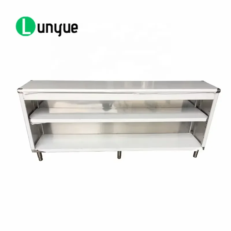 Heavy Duty Commercial Kitchen Sideboard 304 Stainless Steel Modern Classic Fireproof Design Durable Advanced Surface