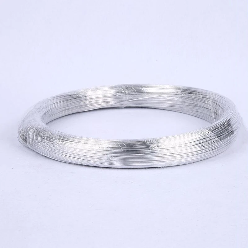Aluminium Wire 5N Al High Purity 99.999% for Research and Development Element Metal Diameter 0.1-4mm Length 1 Meter