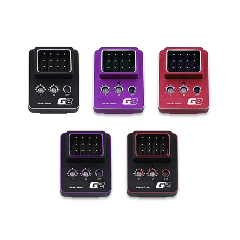 G2 Dual System Assisted Drift รถ Gyroscope 8.4V แรงดันไฟฟ้าเหมาะสําหรับ 1/10 RC REMOTE Drift รถอลูมิเนียม C