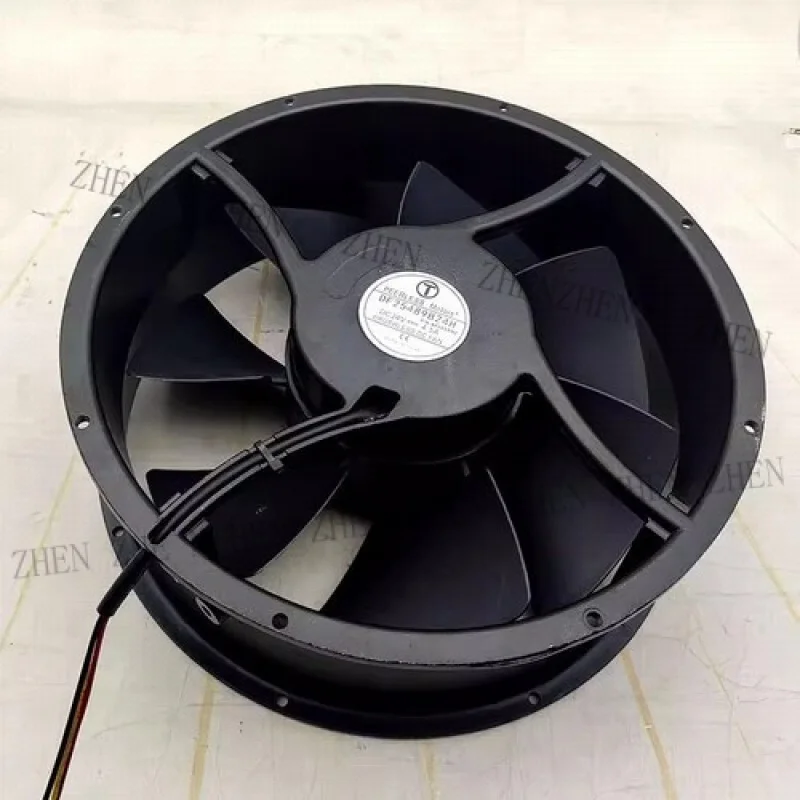 Y 1PCS DF25489B24H 25489 DC24V 4.50A 25CM 3-Wire  FOR Metal Frame Cooling Fan