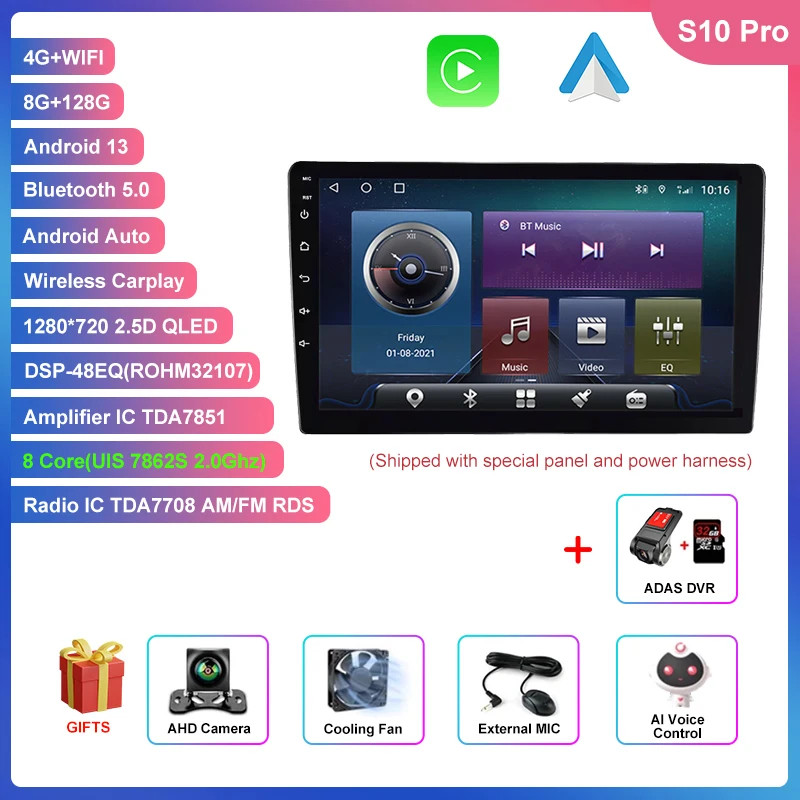 8 Core 4G DSP WIFI BT RDS Carplay IPS Scherm Autoradio Gps Stereo Android Radio Auto Multimedia Speler voor Mazda Demio 2002 ~ 2007