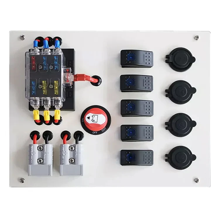 

Intelligent Library 4x4 Auto Electrics CONTROL 12V EQUIPMENT 12v Camper Accessories Canopy Control Panel Box For Canopy Camping
