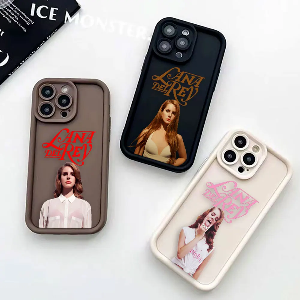 Hot Girl Singer Lana D-Del Rey Phone Case For Samsung A73 A71 A55 A54 A53 A52 A51 A50 A35 A34 A33 A32 A31 A30 A25 A24 4G 5G Case