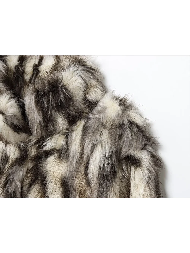 2025年 レディース エレガント フェイクファー ジャケット コート 秋冬 新作 厚手 暖かい ファー付き ショートコート ファッション レディース服 アウターウェア