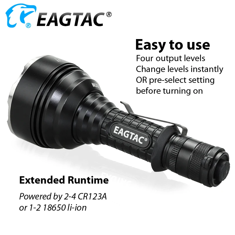 EAGTAC M30LC2C الثلاثي مصباح ليد جيب أخضر أحمر 395nm 365nm UV XPG2 6500K Nichia219B 4500K 5700K 18650 بطارية الشعلة للصيد