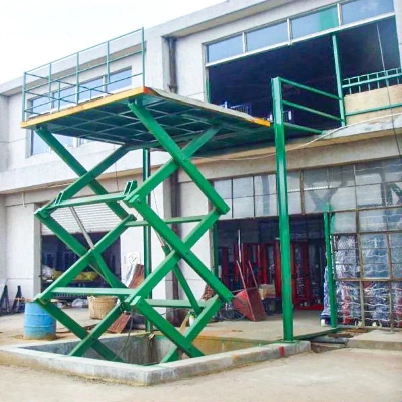 Scissor Three-dimensional Parking Equipment, Simple Freight Elevator, Warehouse Freight Elevator