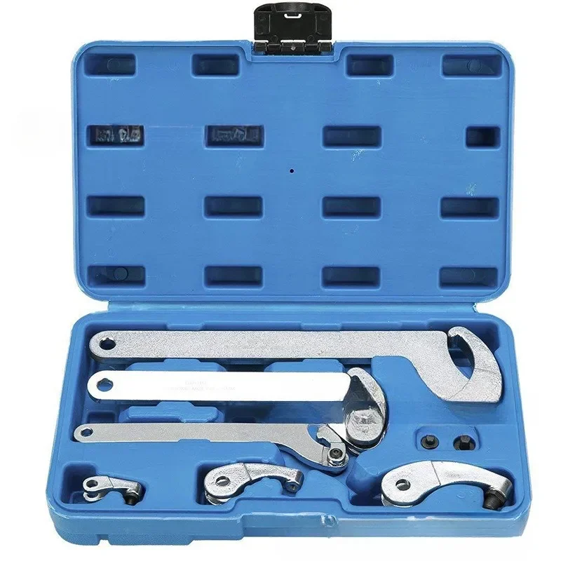 8-Piece Hook Wrench, Adjustable, Wrench Set, Auto Repair Auto Maintenance Tools Hand Tools