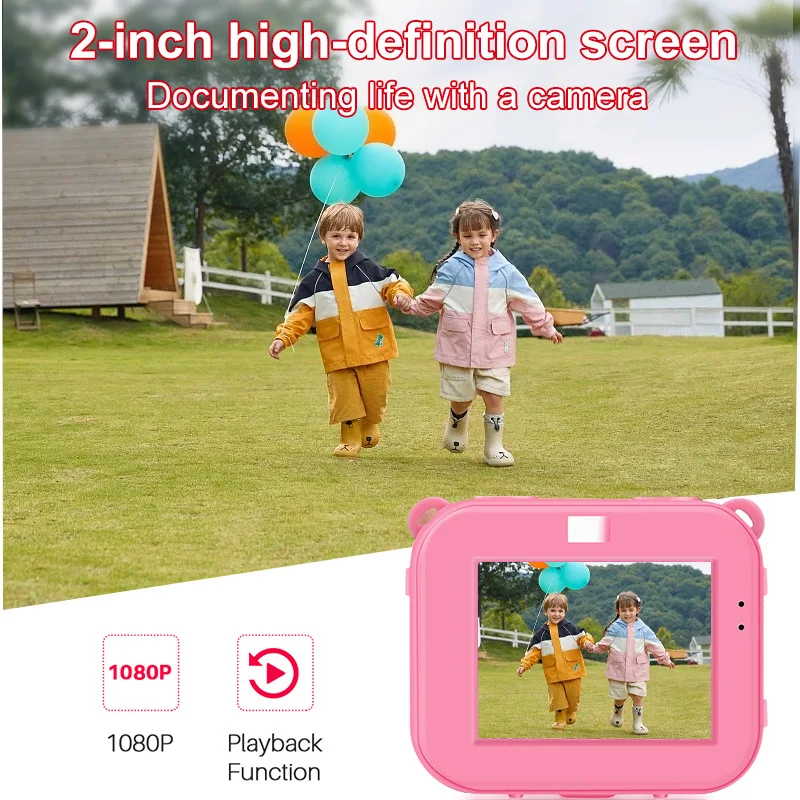 كاميرا أطفال مقاومة للماء، أنثى، قادرة على التقاط الصور، كاميرا رقمية، مناسبة للغوص