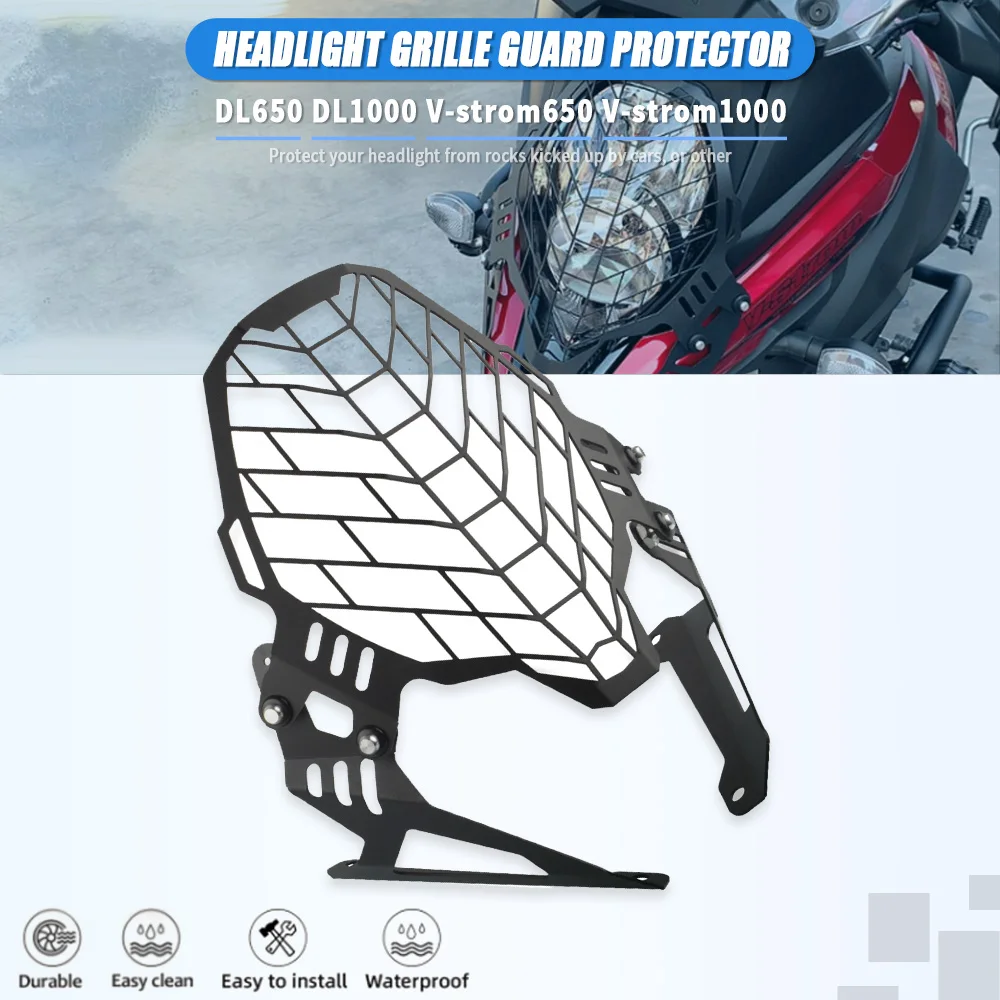 

Motorcycle Headlight Guard Grill Protector FOR SUZUKI V-STROM 1000 DL1000 2017 2018 2019 2020 2021 VSTROM 1000 650 DL 1000 DL650