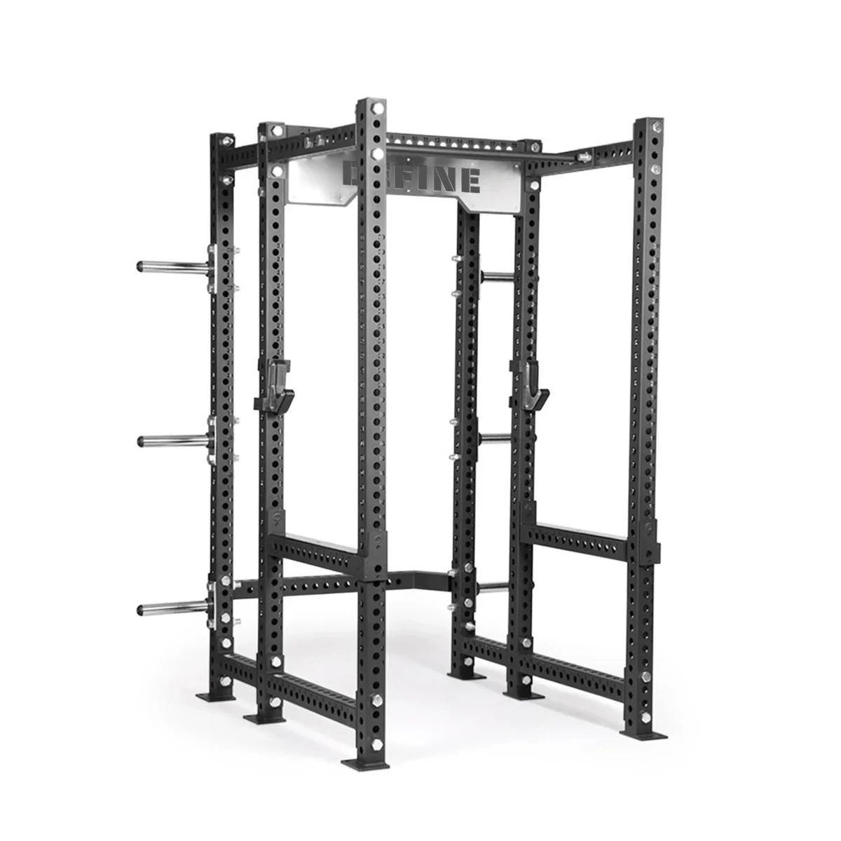 Define fitnessPower box Squat rack Commercial unlimited expansion training rack multi-functional gym integrated trainer