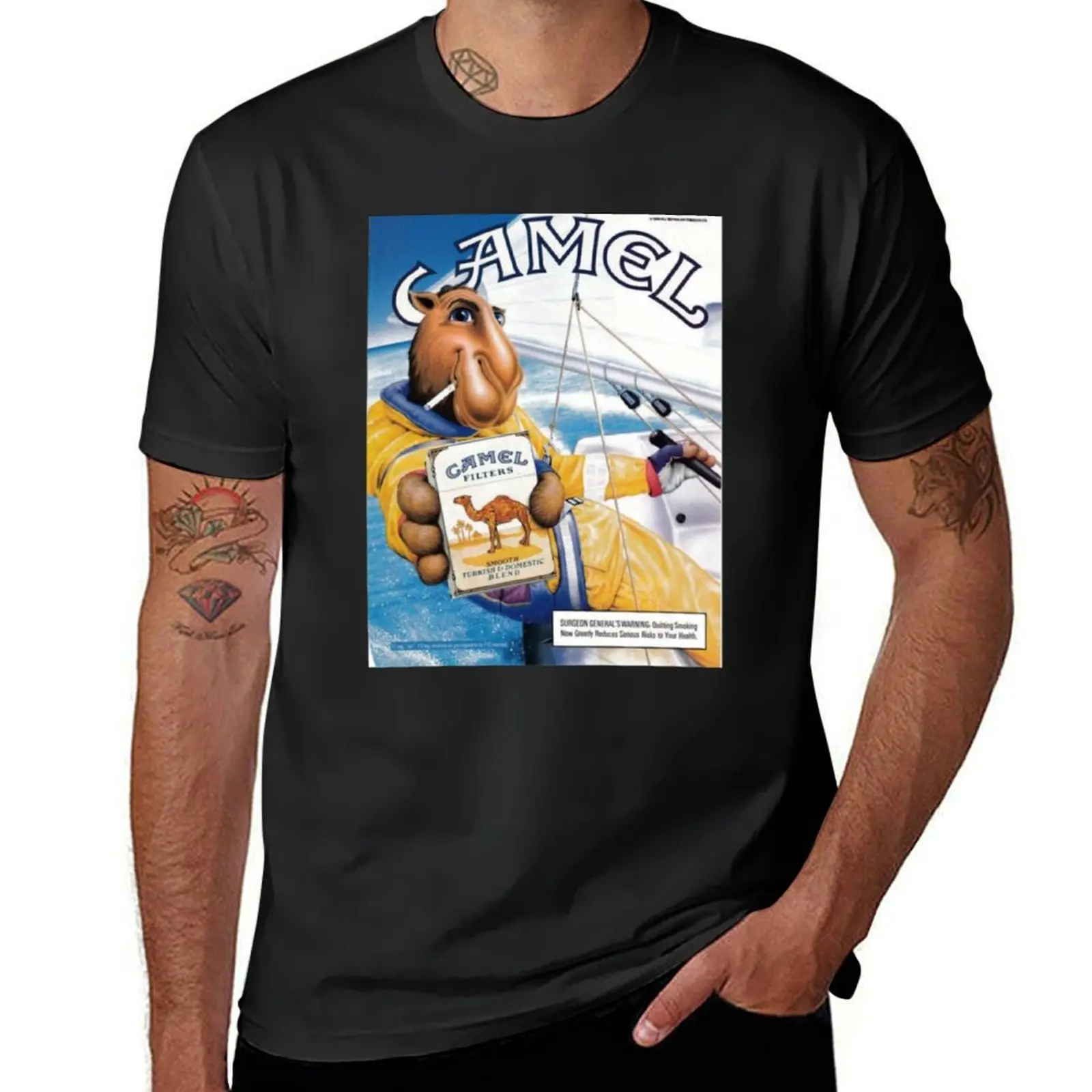 Camel T-Shirt vintage clothes summer clothes Aesthetic clothing mens graphic t-shirts big and tall