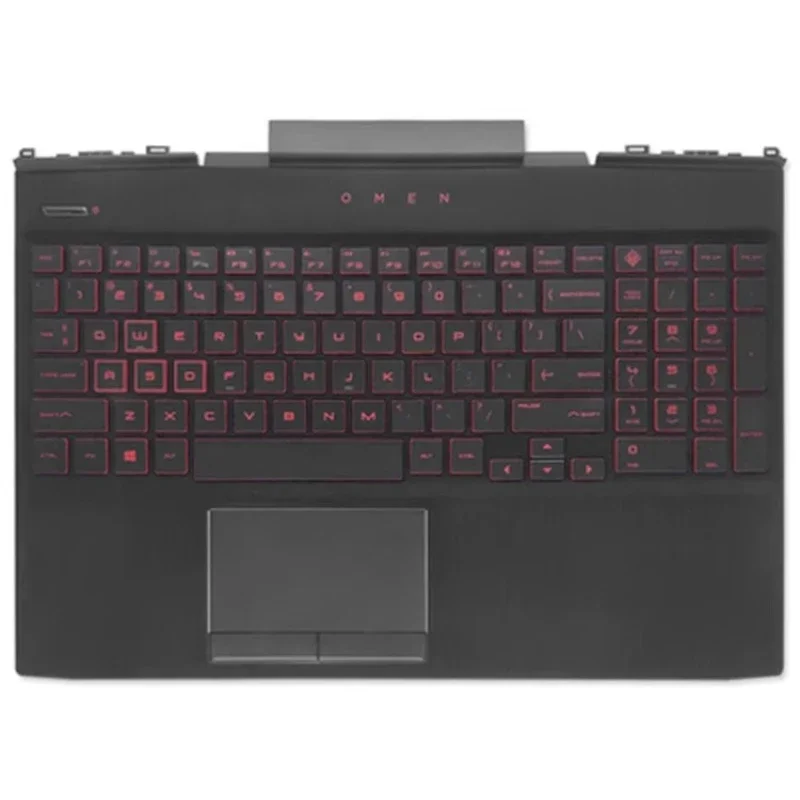 

Original New Laptop US Backlight Keyboard For OMEN 15-DC TPN-Q211 Palmrest Upper Cover Top Case RU Keyboard Gamer RGB Backlit