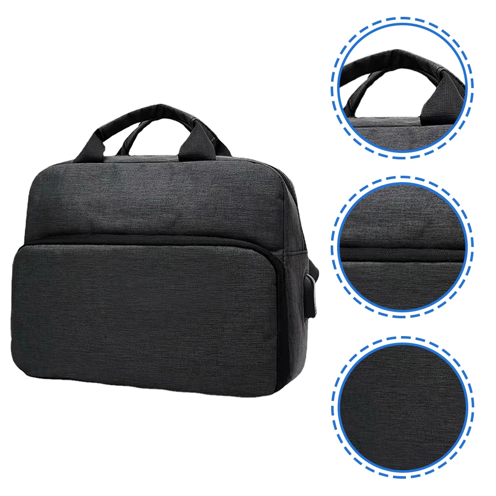 

Camera Bags Storage for Carrying Case Messenger Outdoor Dark Grey Shoulder Photography Cases Man