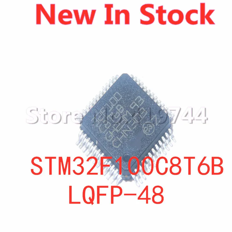 

5PCS/LOT 100% Quality STM32F100C8T6B STM32F100 LQFP-48 SMD chip microcontroller 32-bit 64K flash memory In Stock New Original