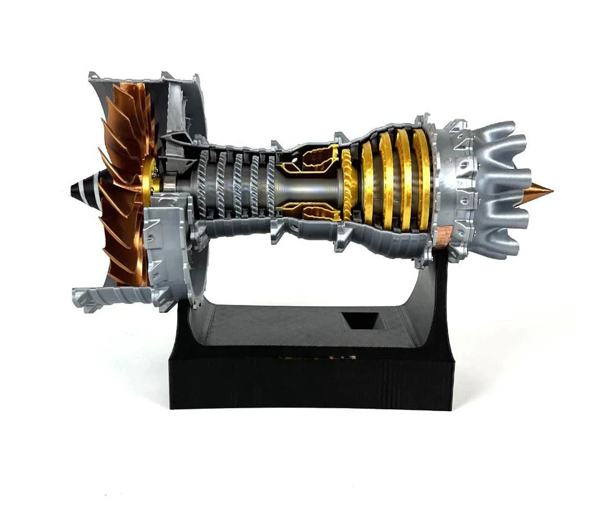 Classic 21cm small Rolls-Royce turbofan engine model aero-engine