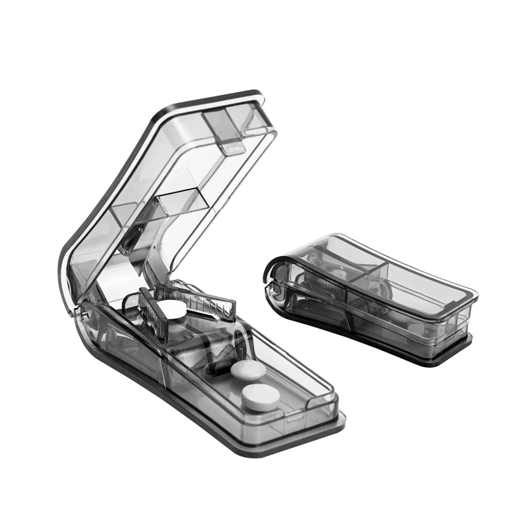Portable Medicine Tablet Cutter Pill Storage Box Splitter Drug Tablet Cutter Divider Storage Case Pill Medicine Case Health Care