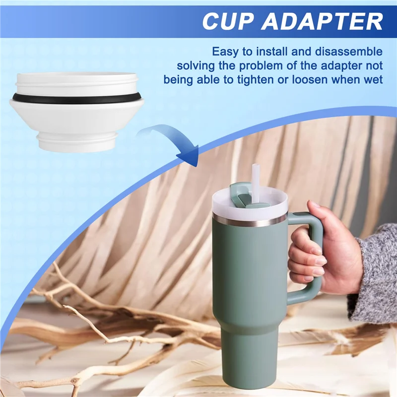 ABHI-Tumbler Adapter For Stanley Cup To Cirkul, Adapter For Stanley Cup 40Oz To Cirkul,Water Bootle Adapter