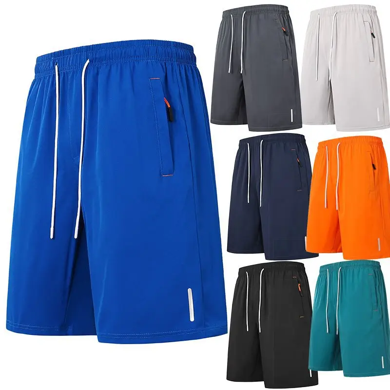 

Men's Summer ort Pants Reflective Strip Board orts European Version 7 Colors Loose Fit Low Waist Towel Fabric