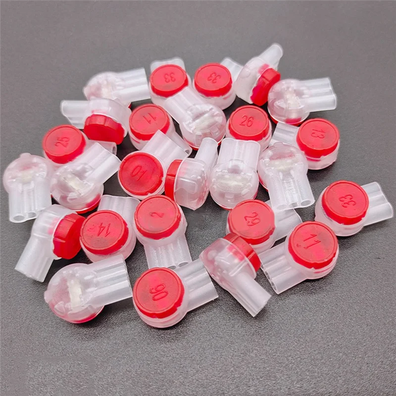 LICE-100PCS Robotic Lawnmower Cable Connector Waterproof Gel Connector Robotic Lawnmowers Accessories