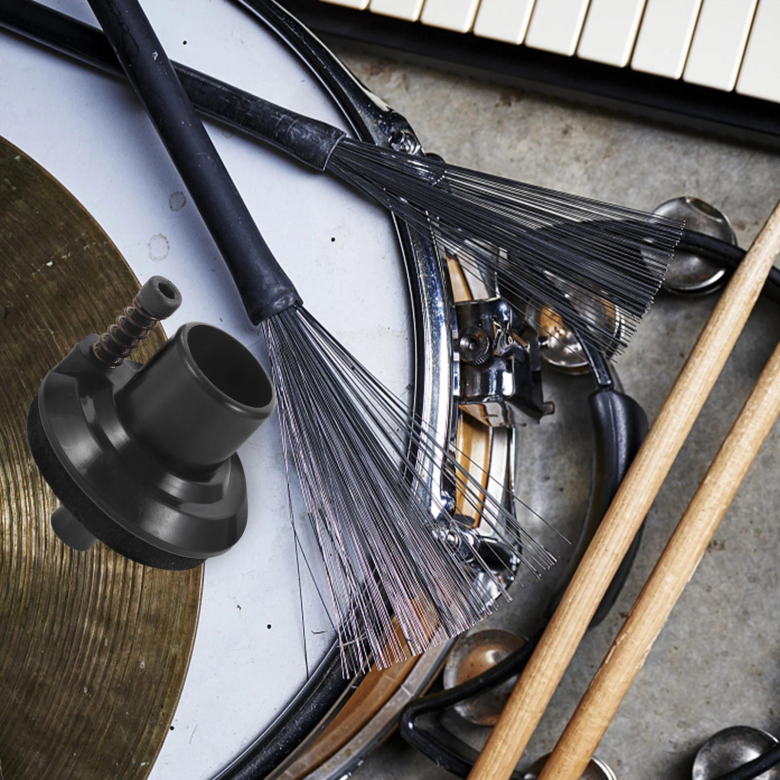 

1Set Cymbal Stand Felt Washers Drum Cymbal Stand Sleeve Durable Practical Prevent Friction Good Workmanship Drum Set Accessories