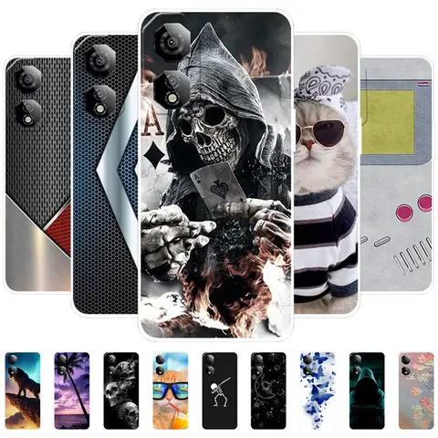 Per Nubia Neo2 Custodia Trasparente Borsette In Silicone Coque Per ZTE Nubia Neo 2 5G Della Copertura Posteriore Morbida Trasparente Fonda Z2352N Custodie Per Telefoni