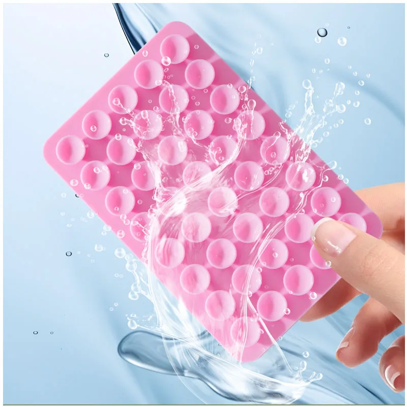 

Double-Sided Suction Cup Phone Mount Silicone Suction Phone Holder Case Adhesive Sticky Grip Hands-Free Grip Phone Stand