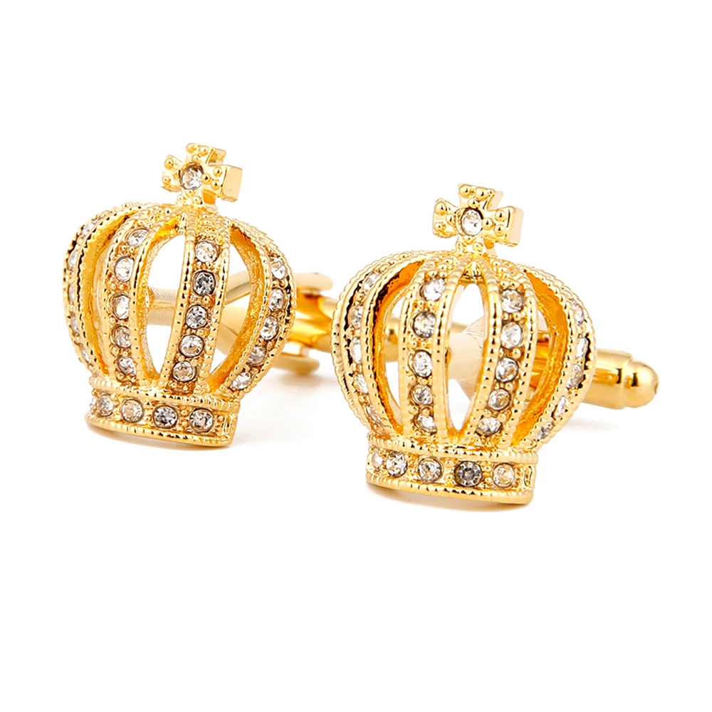 

Cufflinks Gold TOMYE XK21S070 Fashion Crystal Silver Color Wholesale Tuxedo Formal Dress Shirt Cuff Links for Men Wedding Gifts