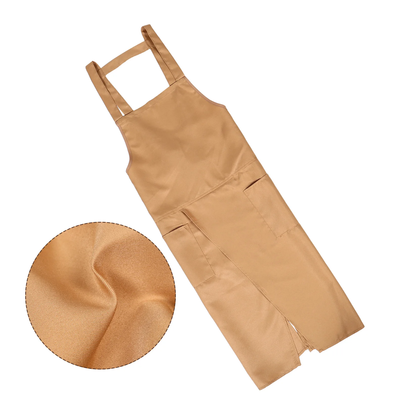 

Pottery Apron Split Leg Adjustable H-Strap Full Coverage Durable Stain-Resistant Fabric for Painting Sculpting Ceramic Art