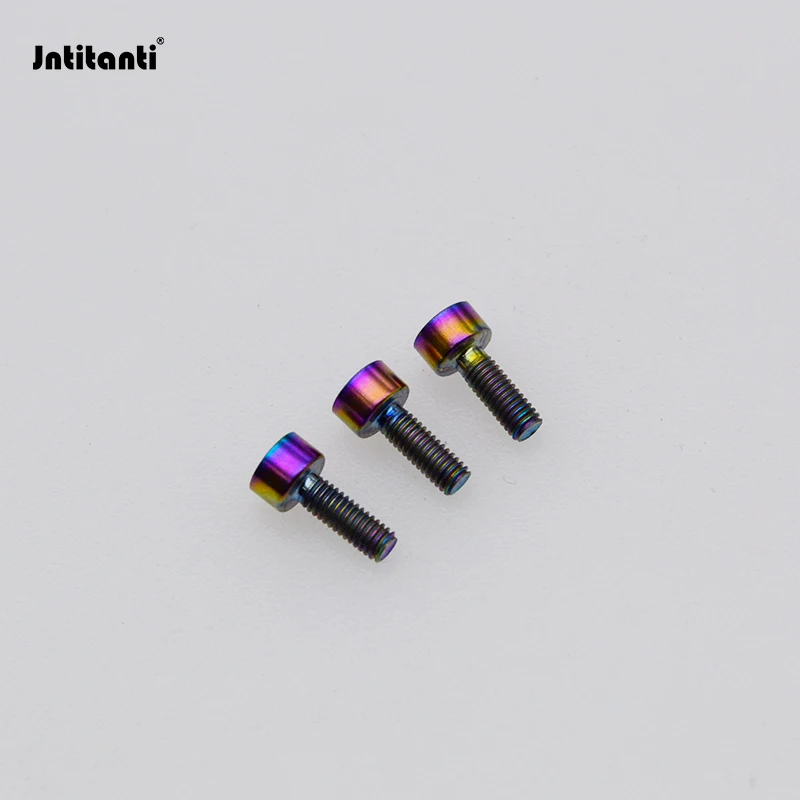 

Jntitanti Gr5 titanium bolt screw socket or allen cup head M3 M4M5M6M8M10 for Bicycles, motorcycles and racing cars