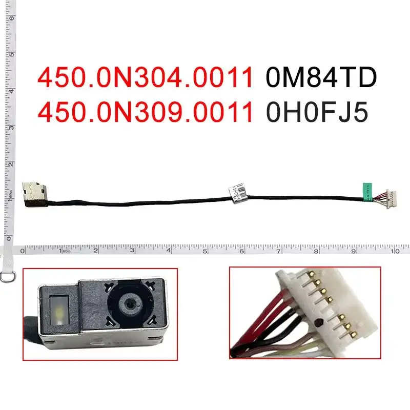 Notebook DC Power Jack for HP 14-AX010WM 14-CB 14-AX TPN-Q160 C121 14-J 15-CS Laptop Repair Plug Adapter Socket Charging Port
