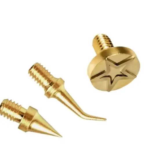 Soldering Iron Tip Set Brass Heat Set Insert Tool For 3D Printing Engraving Trimming Nylon ABS DIY Welding Accessories
