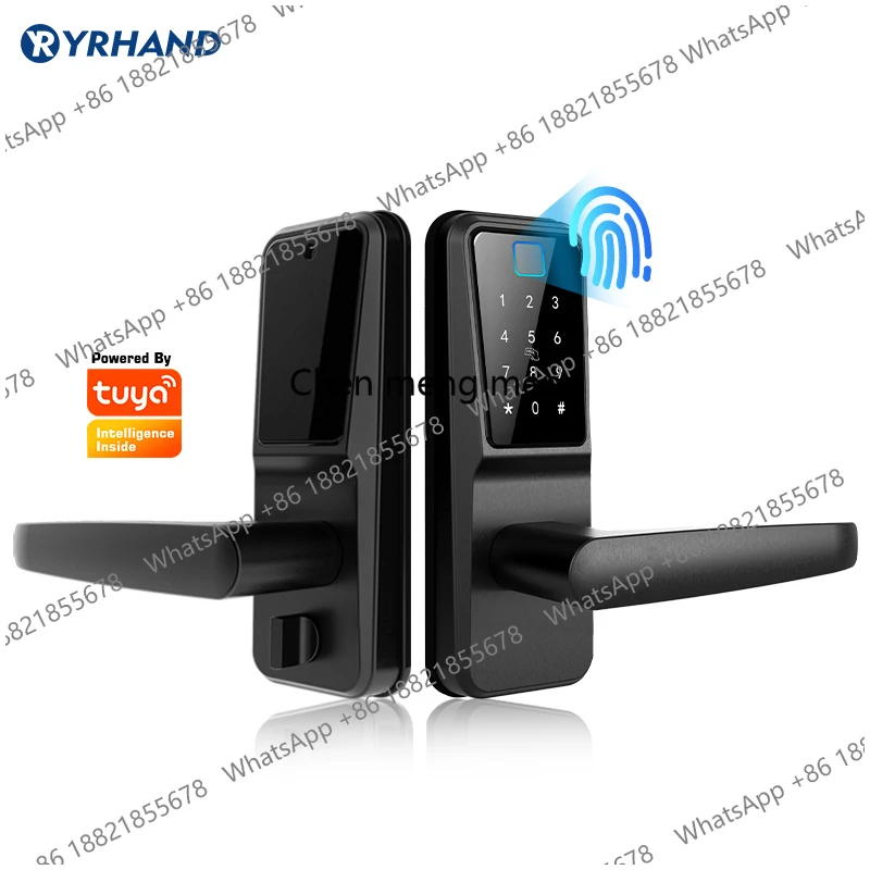 2028Tuya fingerprint casa fechadura eletronica home cerradura inteligente waterproof smart door lock