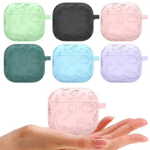 Silicone Case Protector Drop Protection Full Protective Case Scratch Resistant for Apple Airpods 4th Generation Case Cover(2024)