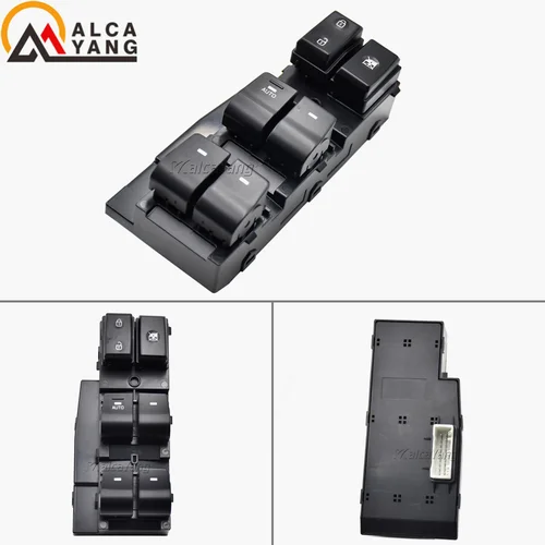 Imagen 2 del producto Interruptor elevador principal delantero izquierdo para ventana compatible con Hyundai Elantra 2017 2018 2019 2020 93570-F2100 93570-F20004X 93570F2100