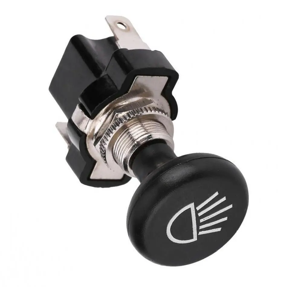 For Golf Cart Push Pull Headlight Switch 12Volt 4034 for Club Car, Yamaha, EZGO and Others Universal