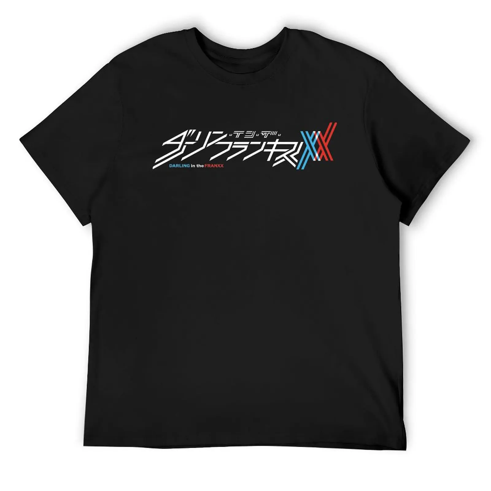 

Darling in The Franxx Japanese Title T-Shirt Aesthetic clothing summer clothes vintage clothes slim fit t shirts for men