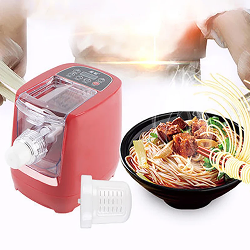 Household Electric Pasta Maker Dumpling Pasta Press Dough Mixer Spaghetti Macaroni Making Vegetable Noodle Machine