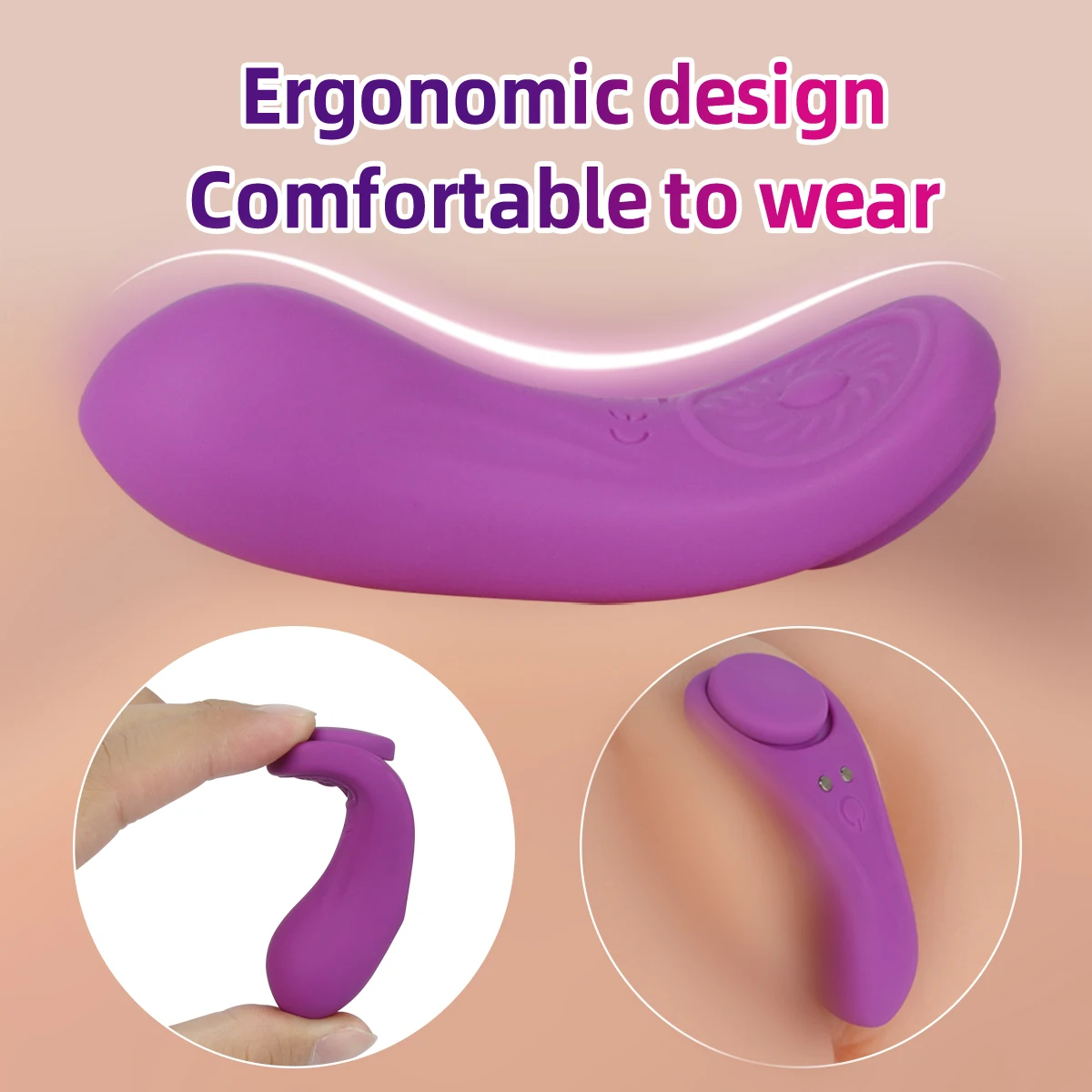 Wearable Vibrator Remote Control Female Clitoral Stimulator Panties Vibrating Egg Adult Masturbator Sex Toy for Women Couples