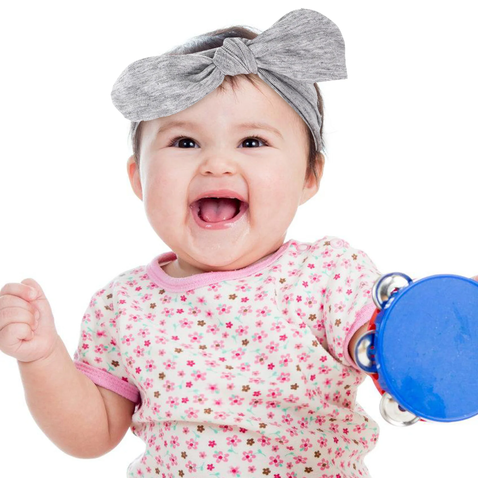 

1 set 1 Set Baby Hat Gloves Booties 3-Piece Cotton Set For Newborns Warm Winter Wear Grey Baby Supplies Adorable Headband