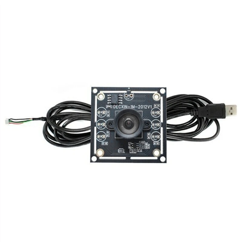 5Pcs 100 Degree Camera Module 1MP OV9732 1280X720 USB Free Driver Manual Focus,With 3 Meter Cable For Winxp/7/8/10